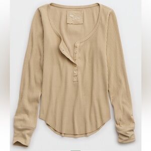 🎄firm price🎄Aerie essential Henley layering tshirt